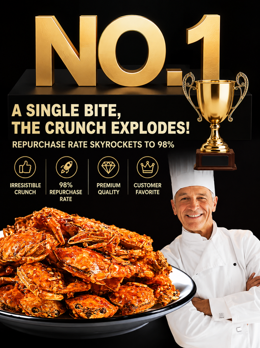 🦀Alaskan Snow Crab Ready-to-EatCrispy Crab -Evan